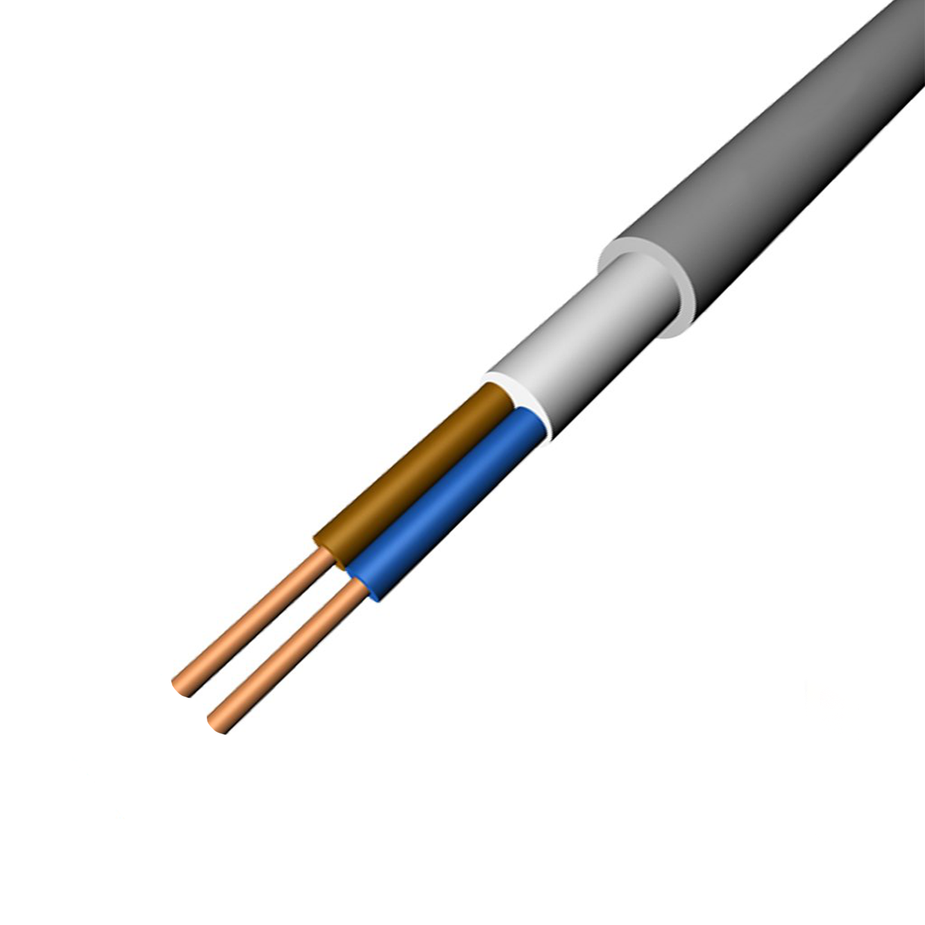 Elektrik kabeli KhazarCable NYM–O 2 x 35