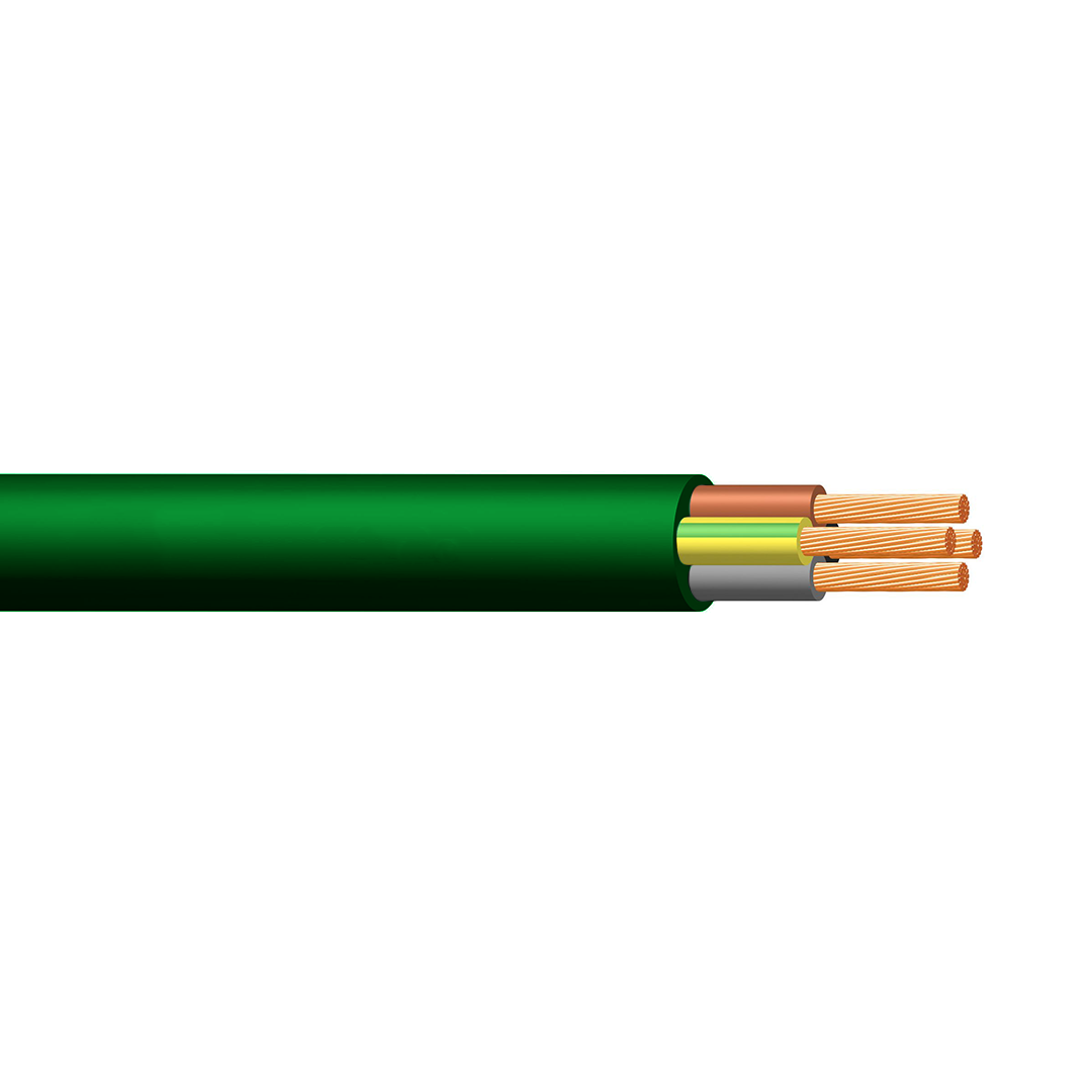 Elektrik kabeli KhazarCable H03VVH2-F 4 х 2,5