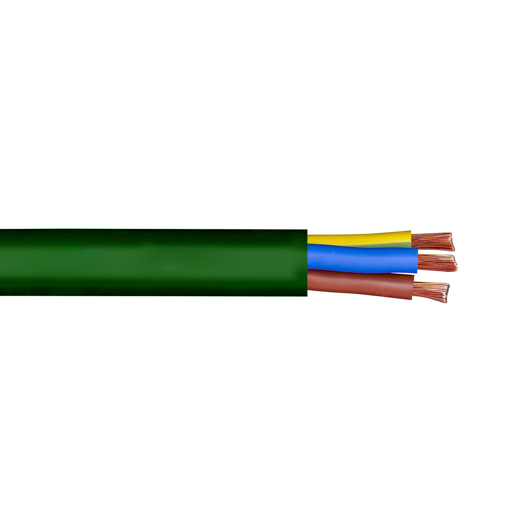 Elektrik kabeli KhazarCable H03VVH2-F 3 x 1,5