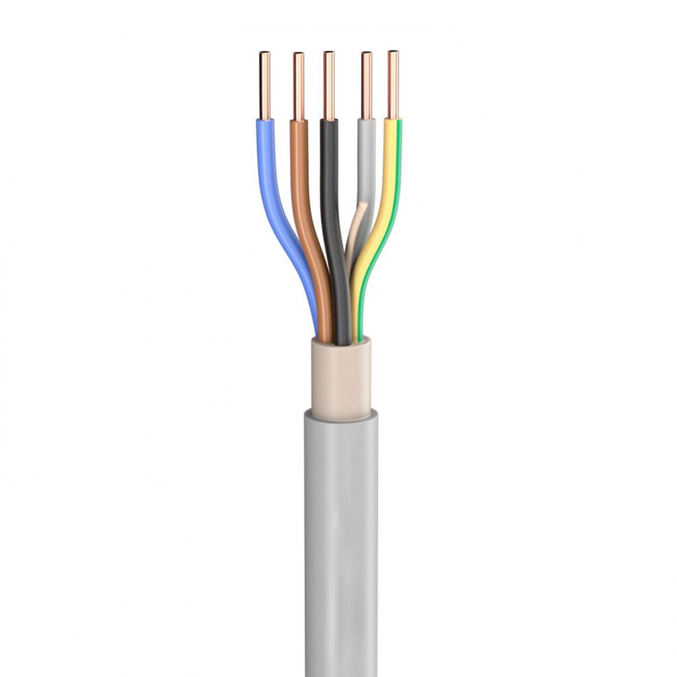 Elektrik kabeli KhazarCable NYM–J 5 х 4