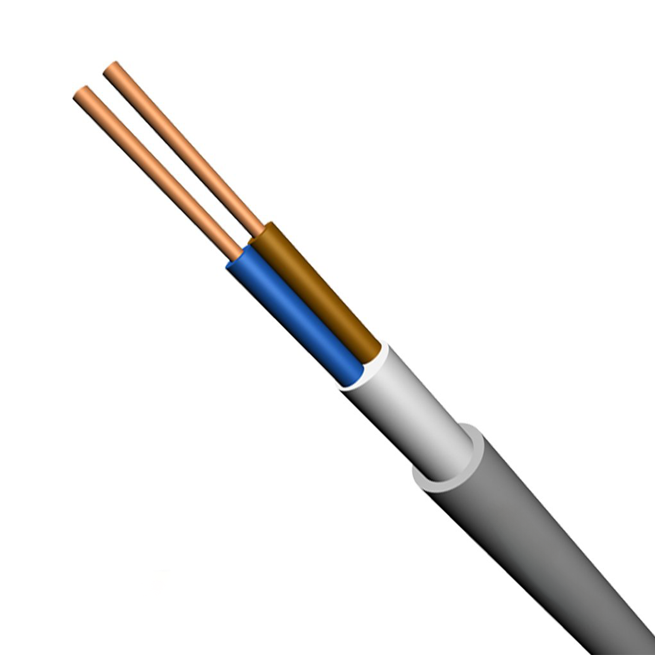 Elektrik kabeli KhazarCable NYM–J 2 х 10