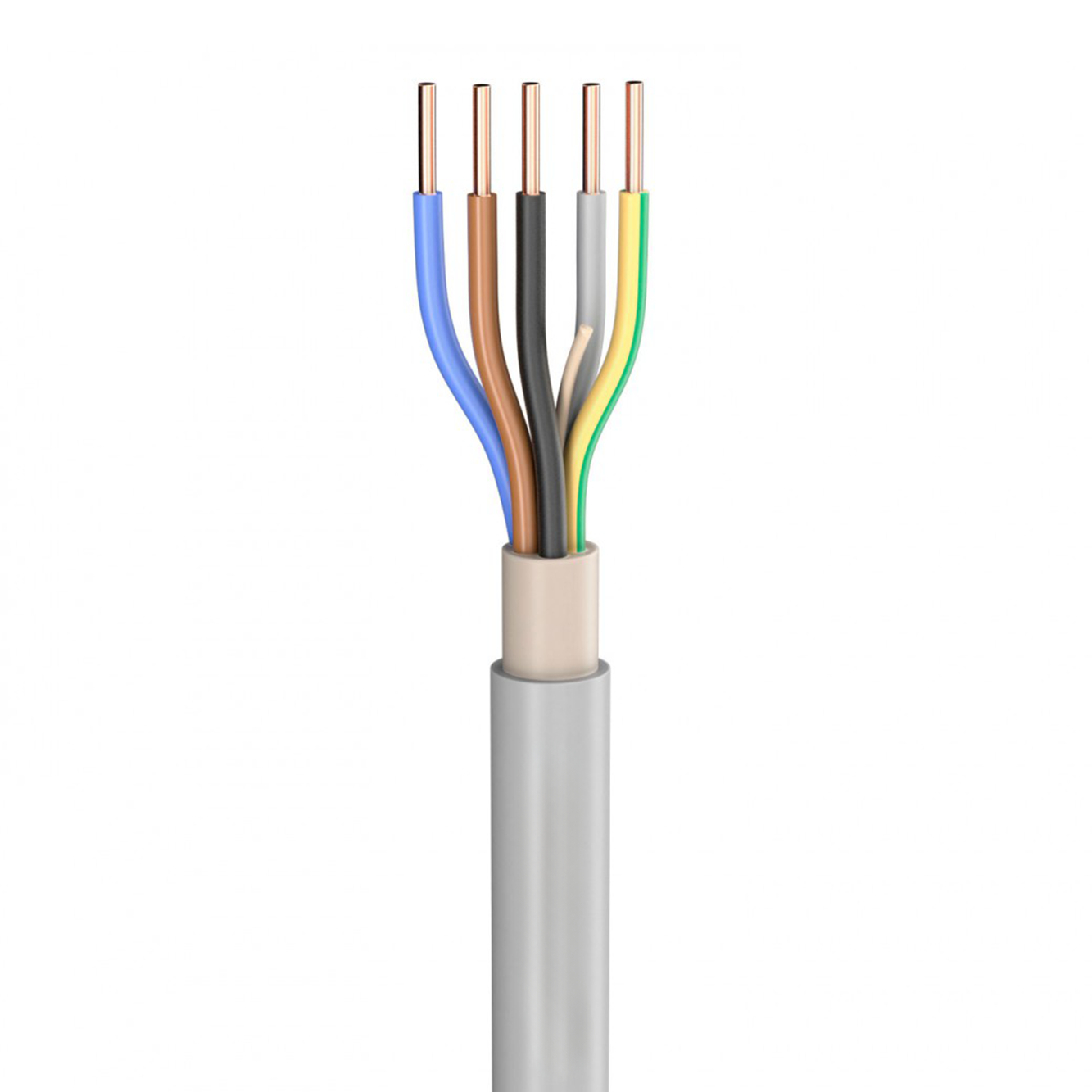 Elektrik kabeli KhazarCable NYM–J 5 x 35